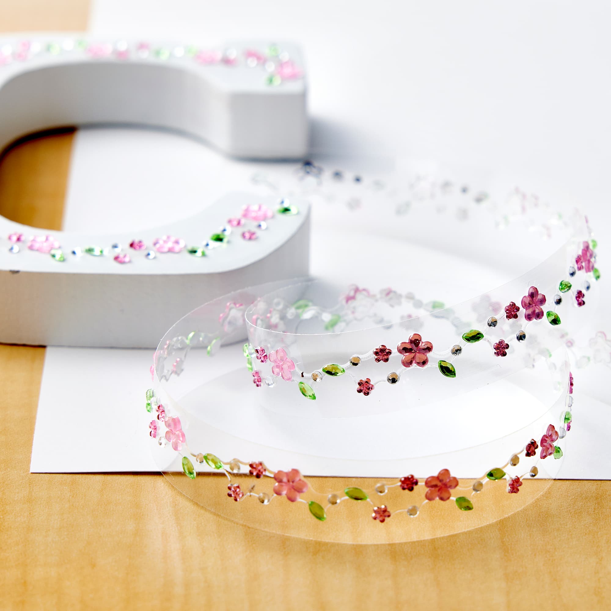 Pastel Flowers Bling on a Roll Embellishments by Recollections™